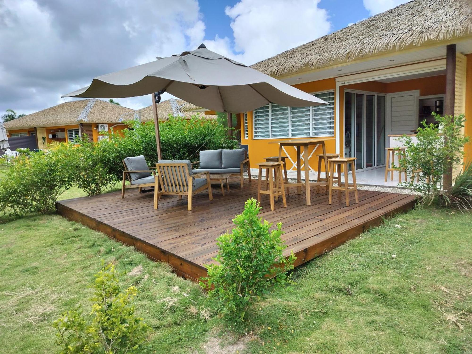 Kaz'Detente, Marie Galante, Plage Kawann Grand-Bourg  Exterior foto
